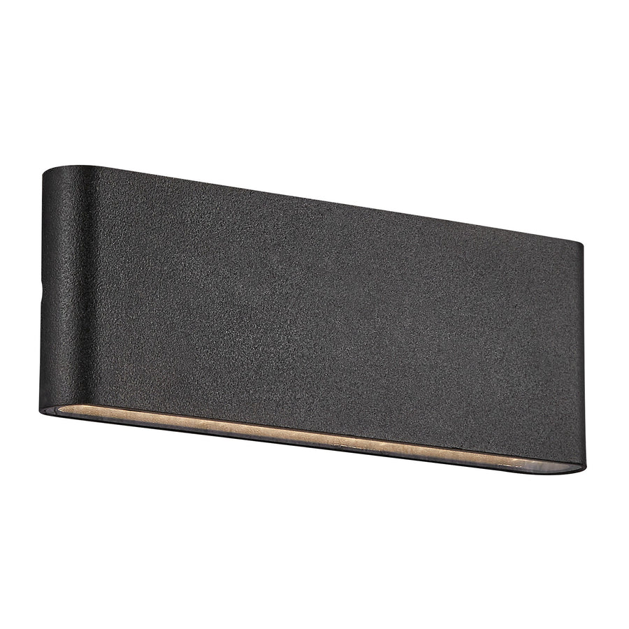 Applique extérieure LED Kinver 26, verre, IP54