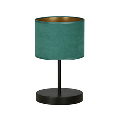 Green bedside lamp
