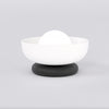 Black and white Ozzy bedside lamp
