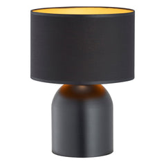 Black and gold Aspen table lamp