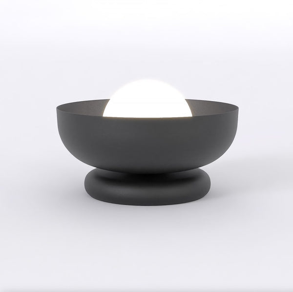 Black Ozzy bedside lamp