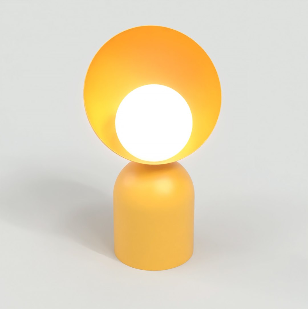 Orange Boto bedside lamp