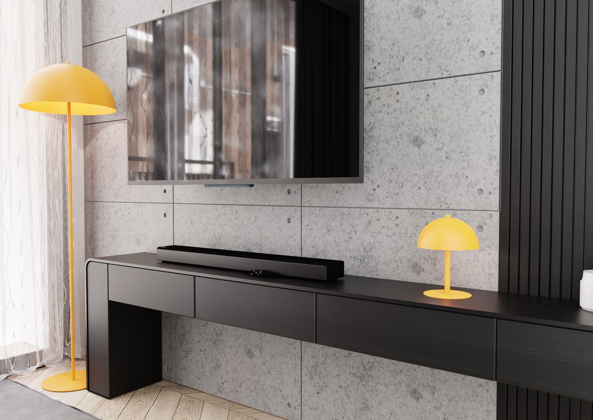 Mogu orange table lamp