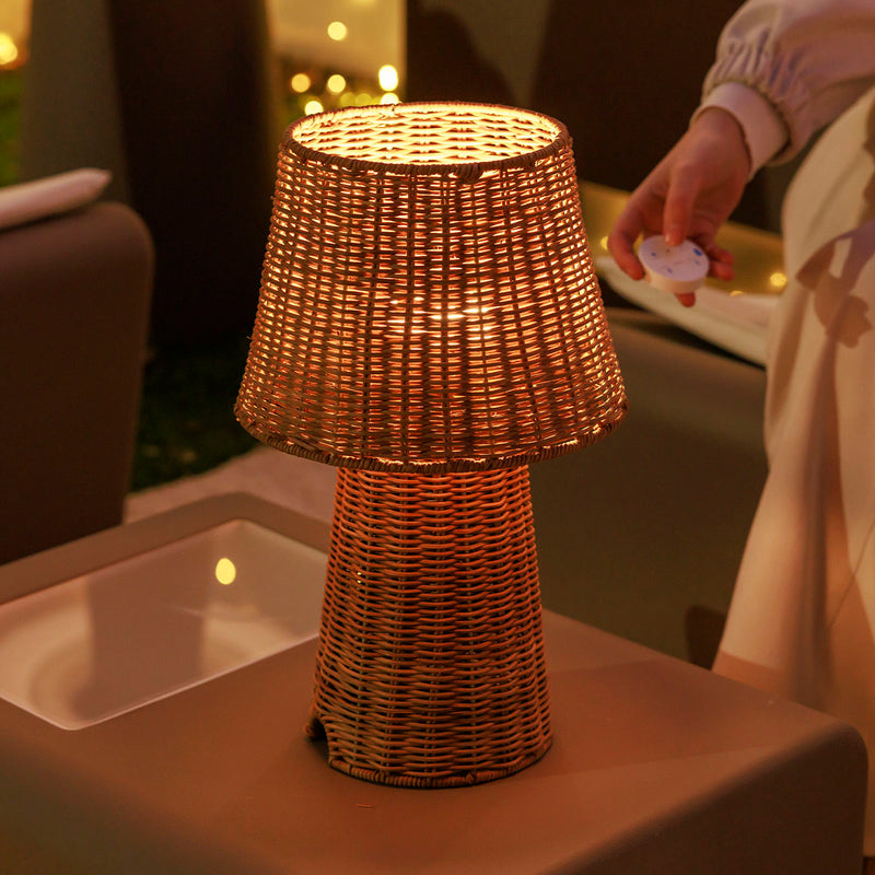 Lola 40 Nature table lamp in natural fibers
