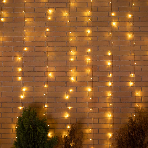Luceo outdoor curtain lights 3 x 2 m