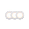 Spot encastrable LED Leonis 3-Kit 2700K blanc