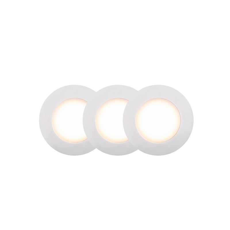 Spot encastrable LED Leonis 3-Kit 2700K blanc