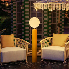 Rechargeable outdoor floor lamps