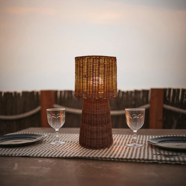 Grace 40 Nature table lamp in natural fibers