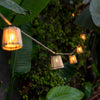 Okinawa bamboo outdoor string lights