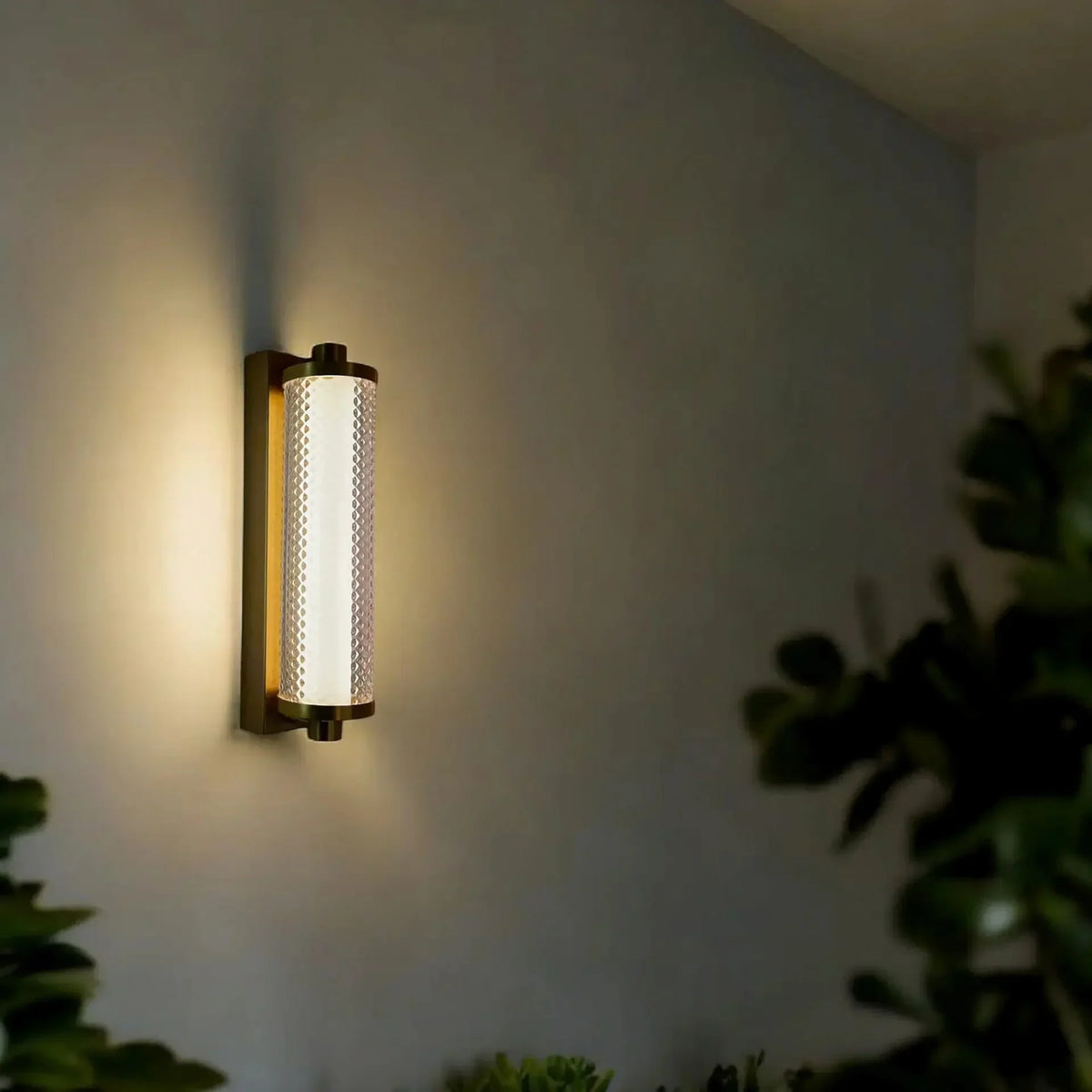 Applique Tiffany – Applique design LED dimmable, finition dorée élégante