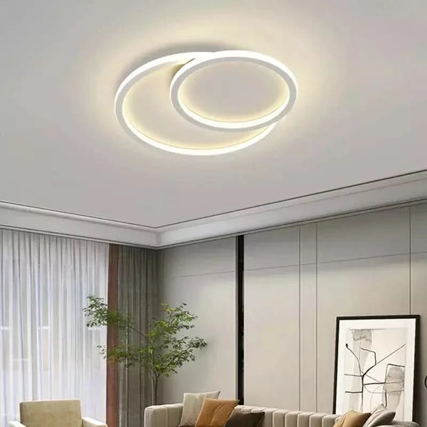 Oval bedroom ceiling light | Selva