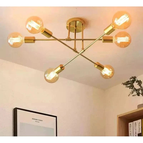 Jariael spherical bedroom ceiling light