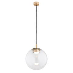 Orange glass pendant lights