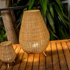 Rechargeable outdoor floor lamps