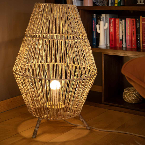 Sisine 70 In and Out decorative lamp made of natural fibers