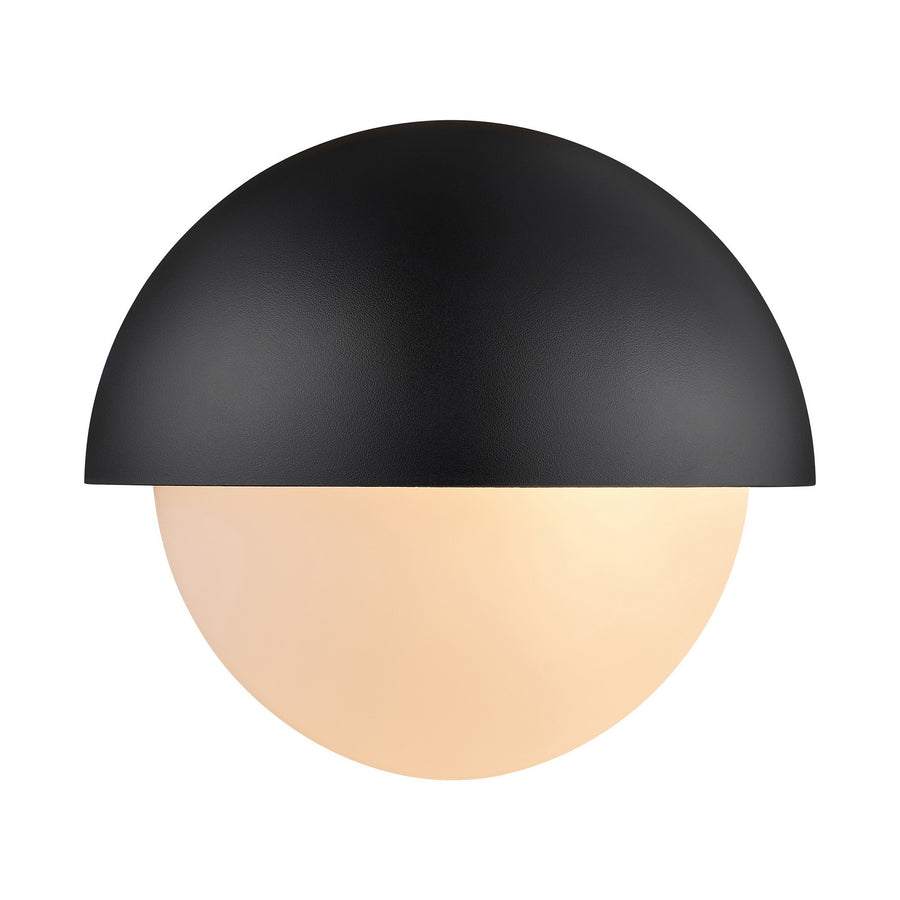 Applique extérieure Scorpius Maxi Round noire, IP44