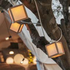 Vega decorative string lights, 8 m and 10 bulbs