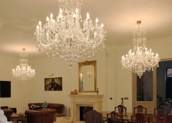 Crystal chandelier