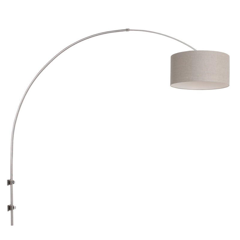 Sparkled Light silver wall lamp