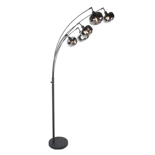 Tenebris black floor lamp