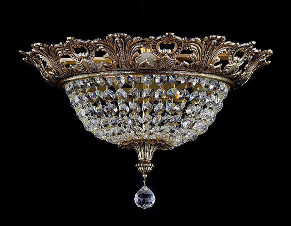 AL167 Brass Chandelier
