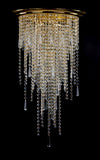 AL252 spiral crystal pendant light