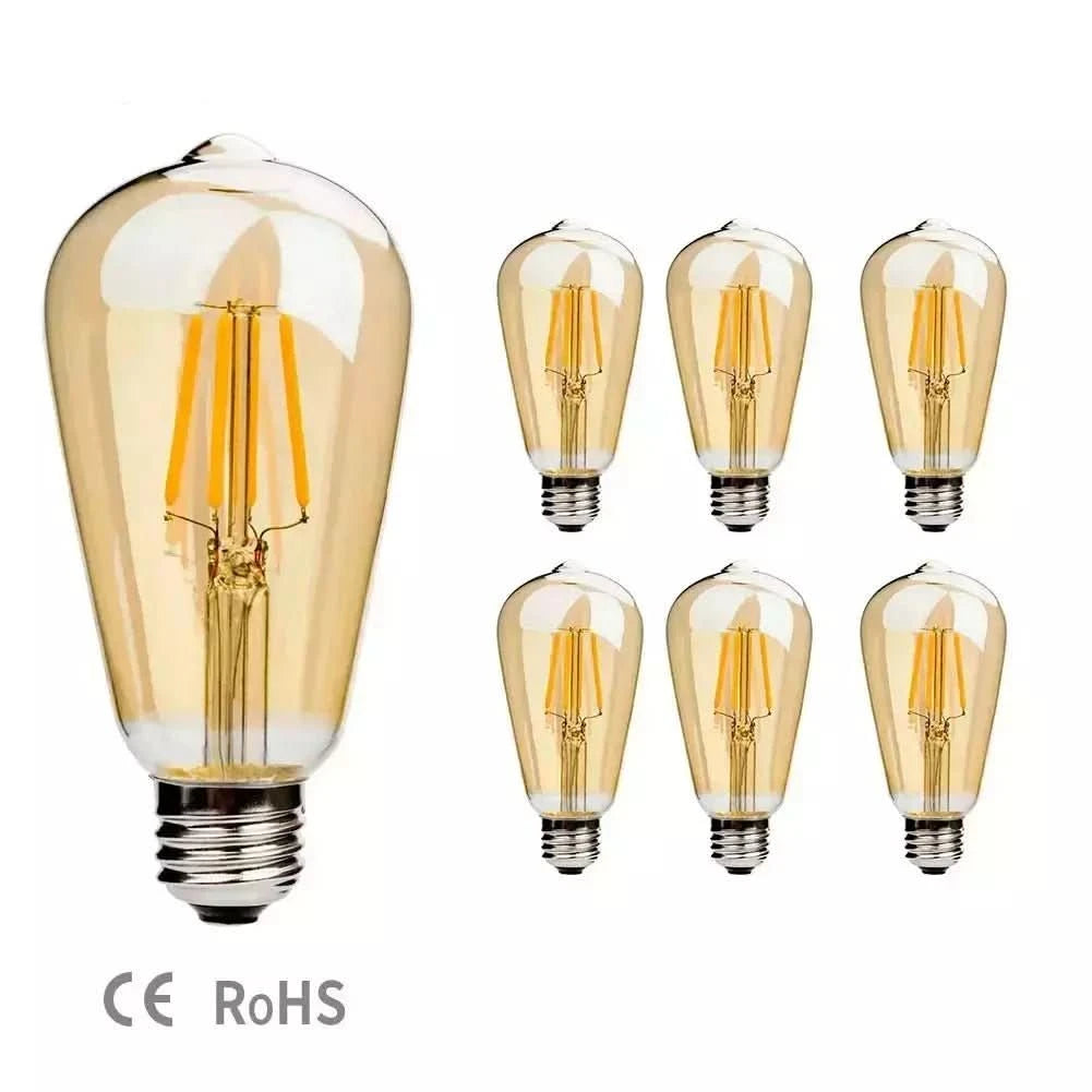 Ampoule à Filament E27 | Éclat Doré - Designix Ampoules LED Blanc Chaud
