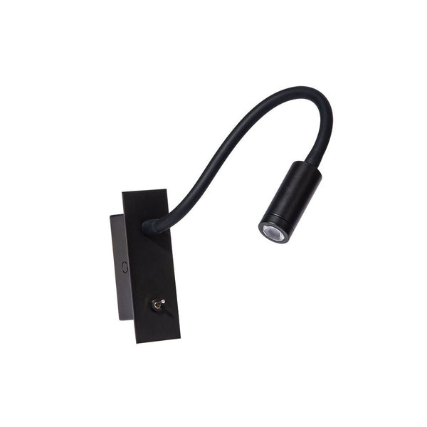Applique Encastrable ZAMBELIS 3W  DESIGN Noir H69