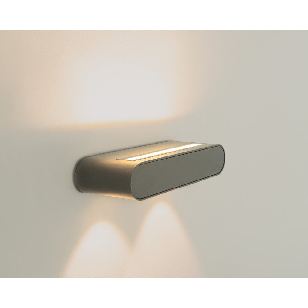 Applique exterieure ZAMBELIS 10W IP54 Direct/Indirect DESIGN Graphite E315