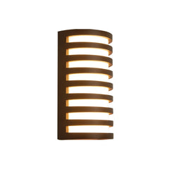 Applique Exterieure ZAMBELIS 10W IP65 DESIGN Marron E341