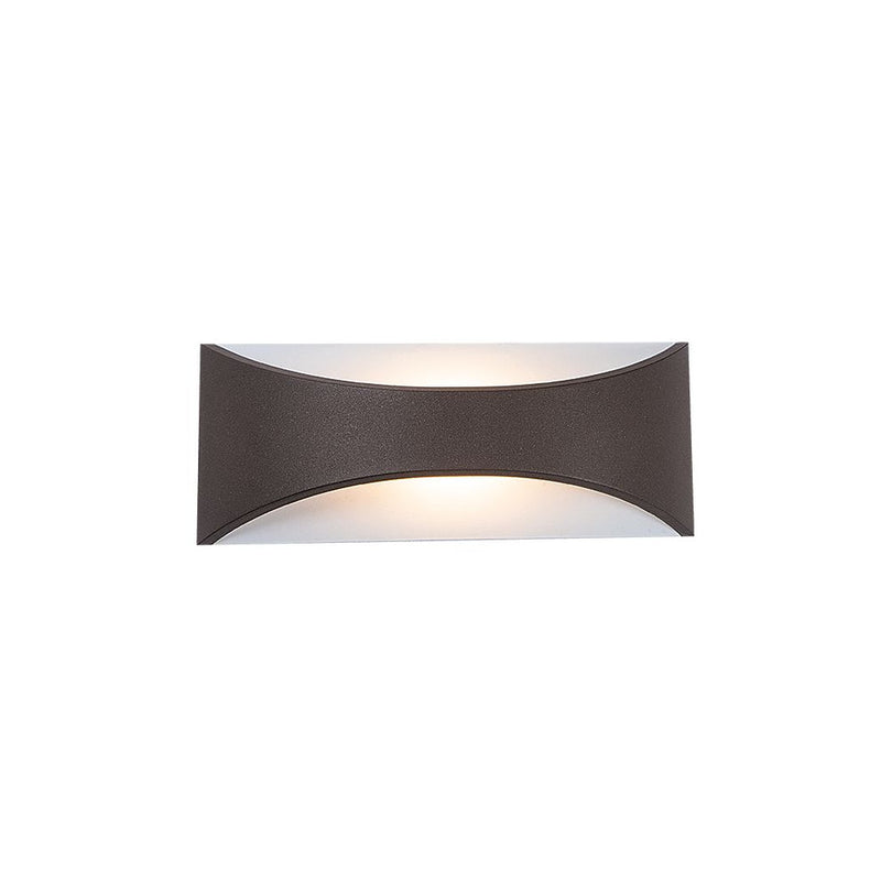 Applique Exterieure ZAMBELIS 11W IP65 DESIGN Brun fonce E266