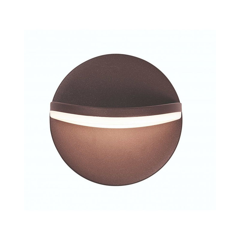 Applique Exterieure ZAMBELIS D183 16W IP65 DESIGN Brun fonce E267