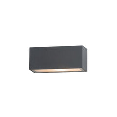 Applique Exterieure ZAMBELIS Direct/Indirect E27 IP44 DESIGN Graphite Sans Source E146