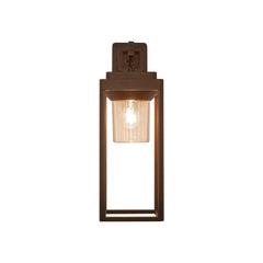 Applique Exterieure ZAMBELIS E27 IP65 DESIGN Marron Sans Source E343