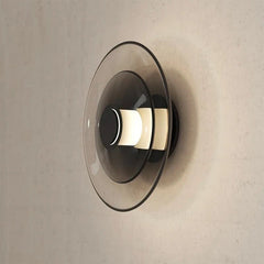 Brown wall light