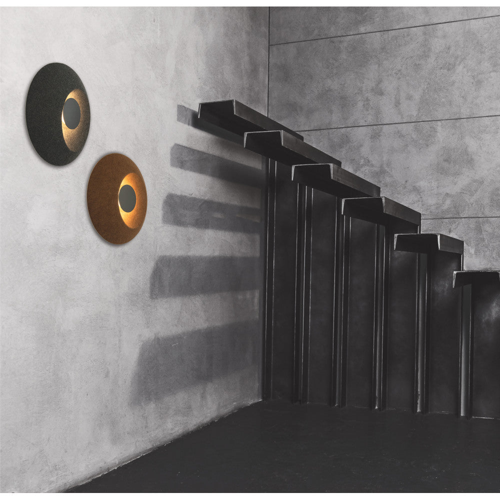 Applique Murale Acoustique ZAMBELIS D395 6W DESIGN Marron et Noir 25181