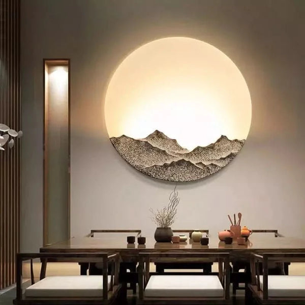 Chinese Art Deco Wall Sconce | Serene Light