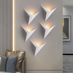 Minimalist White Wall Light | Nela