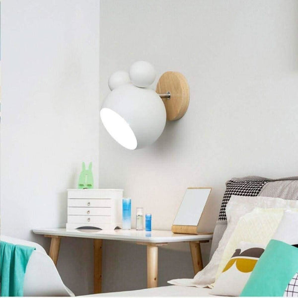 Kids' Wooden Wall Light | Caro