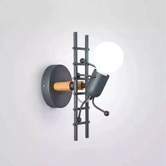 Human Figure Wall Light | Luminous Silhouette
