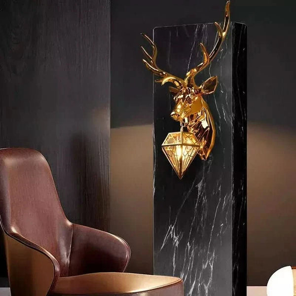 Stag Wall Lamp - Premium Woodland Design Light