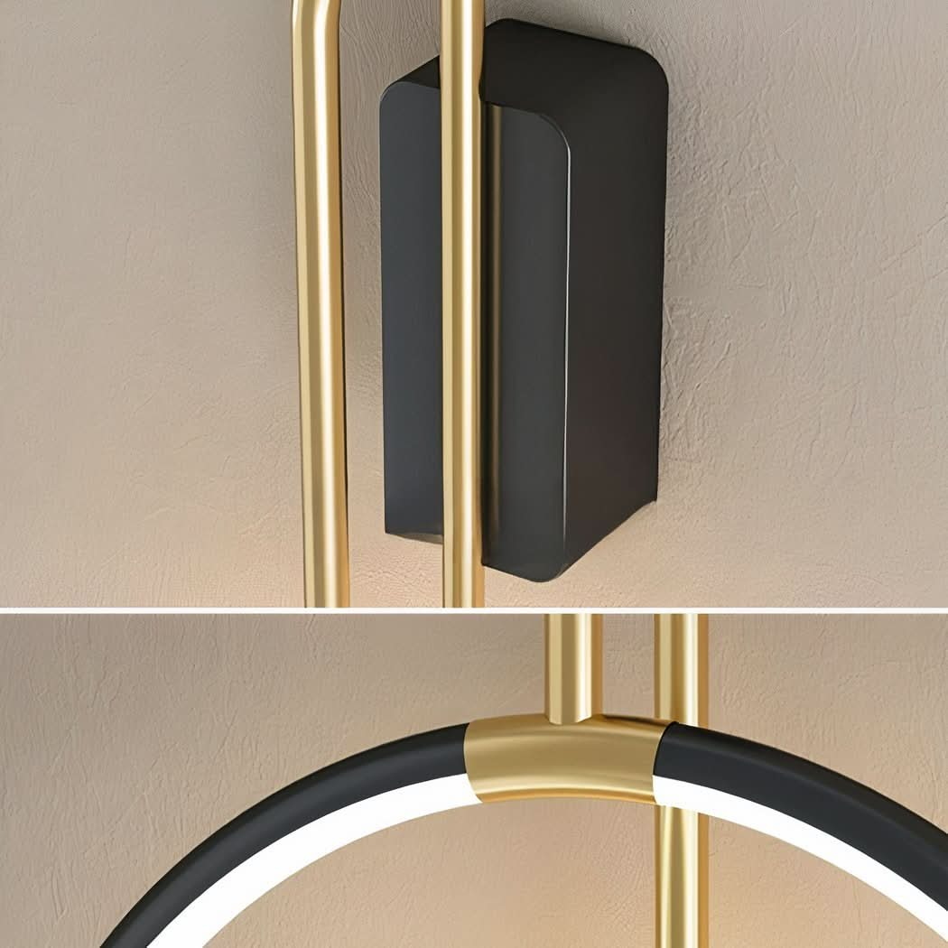 Applique Murale Chambre Design Minimaliste Cercle | Uria - Designix Applique Murale