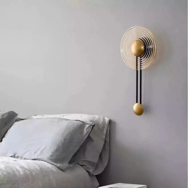 Applique Murale Extra Plate | Lueur d'Or - Designix Applique Murale Ambre Blanc Chaud