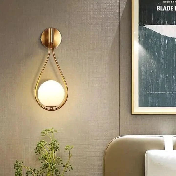 Teardrop Wall Sconce | Luminous Cascade