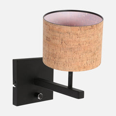 Wall-mounted bedside lamp