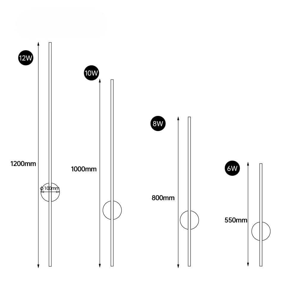 Applique Murale Leds Orientable | Orin - Designix Applique Murale noir 550cm Blanc chaud (2700 - 3500K)