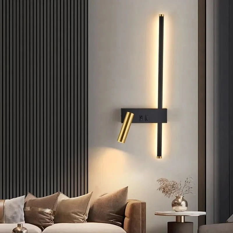 Applique Murale Liseuse Luxe Hôtel | Vory - Designix Applique Murale Classic | Droite Blanc Chaud (2700 - 3500K)