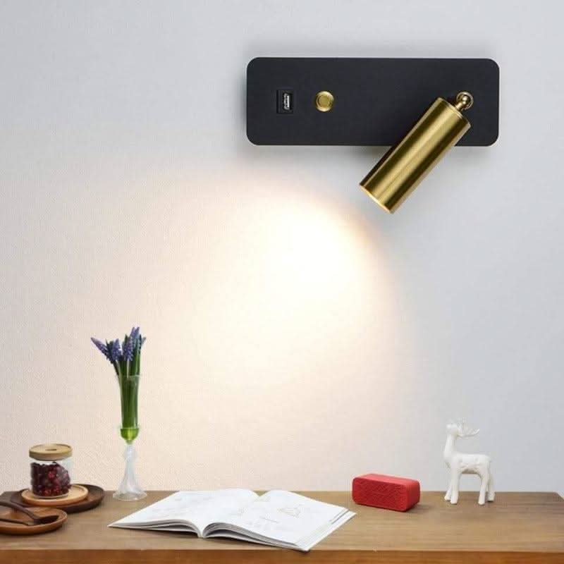 Black and Gold Wall Lamp | Jilo