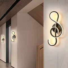 Musical Note Wall Lamp | Luminous Symphony